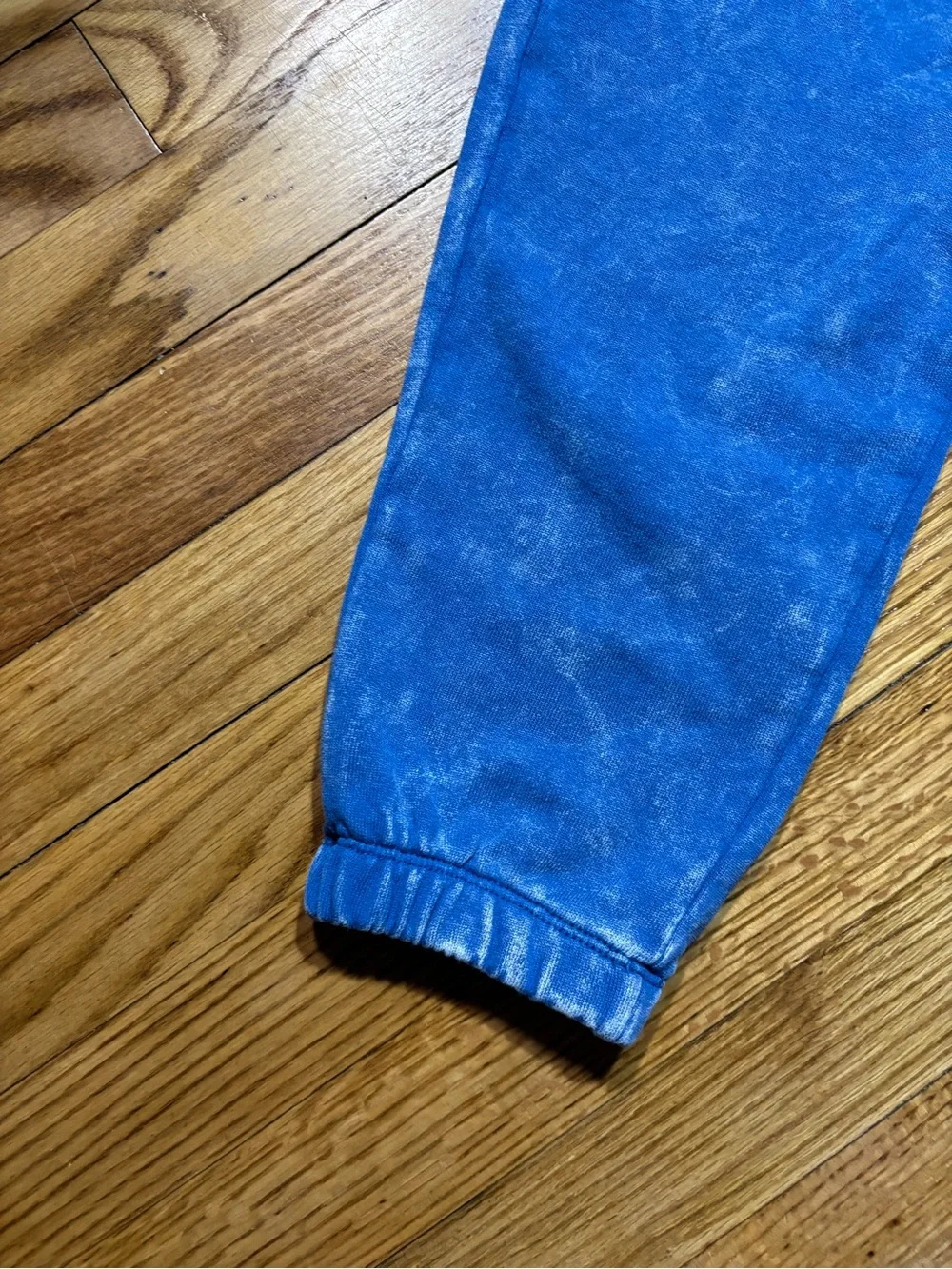 Nike Jordan Flight Fleece Jogger Sweatpants Blue Acid Wash Men's sz small new